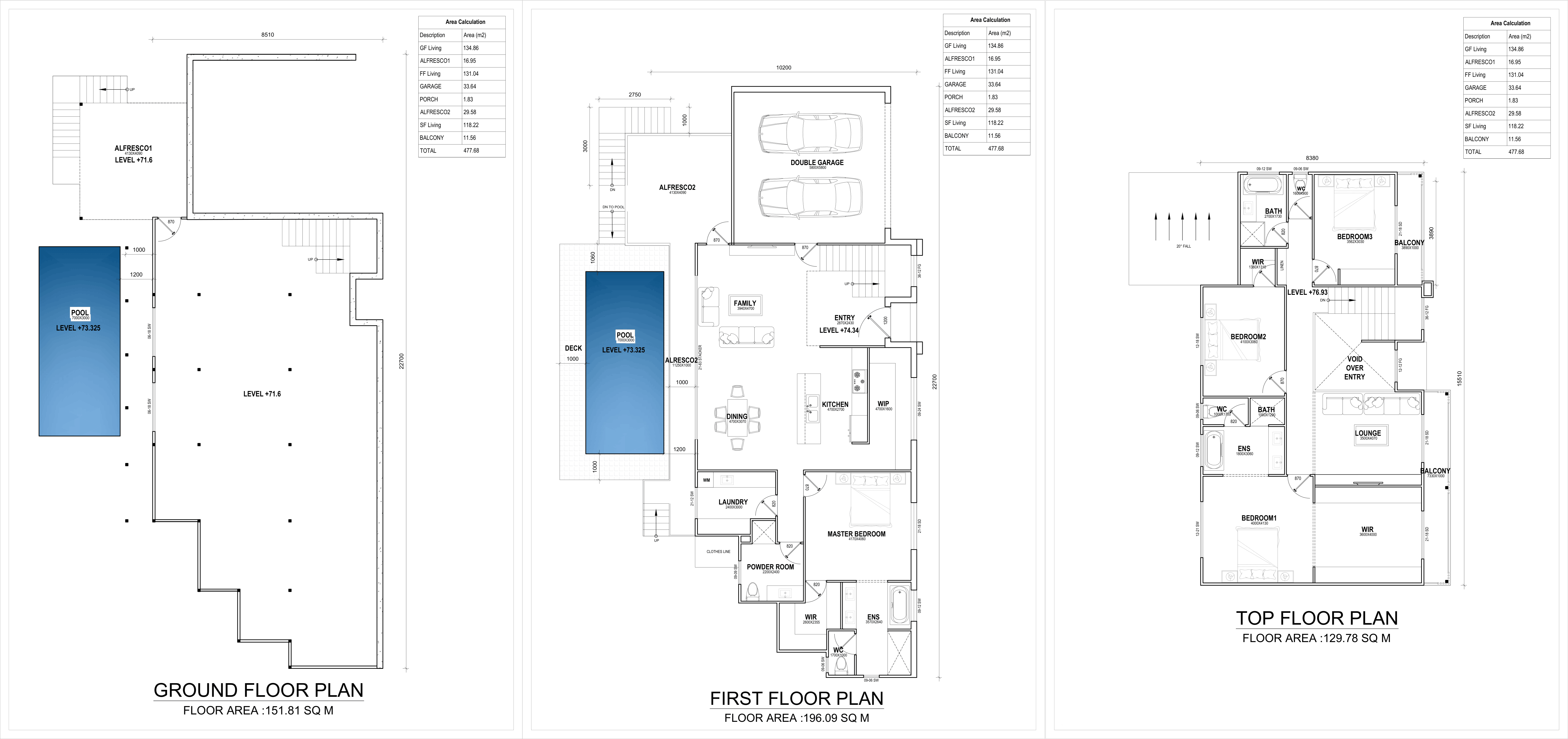 The Cascade floor plan