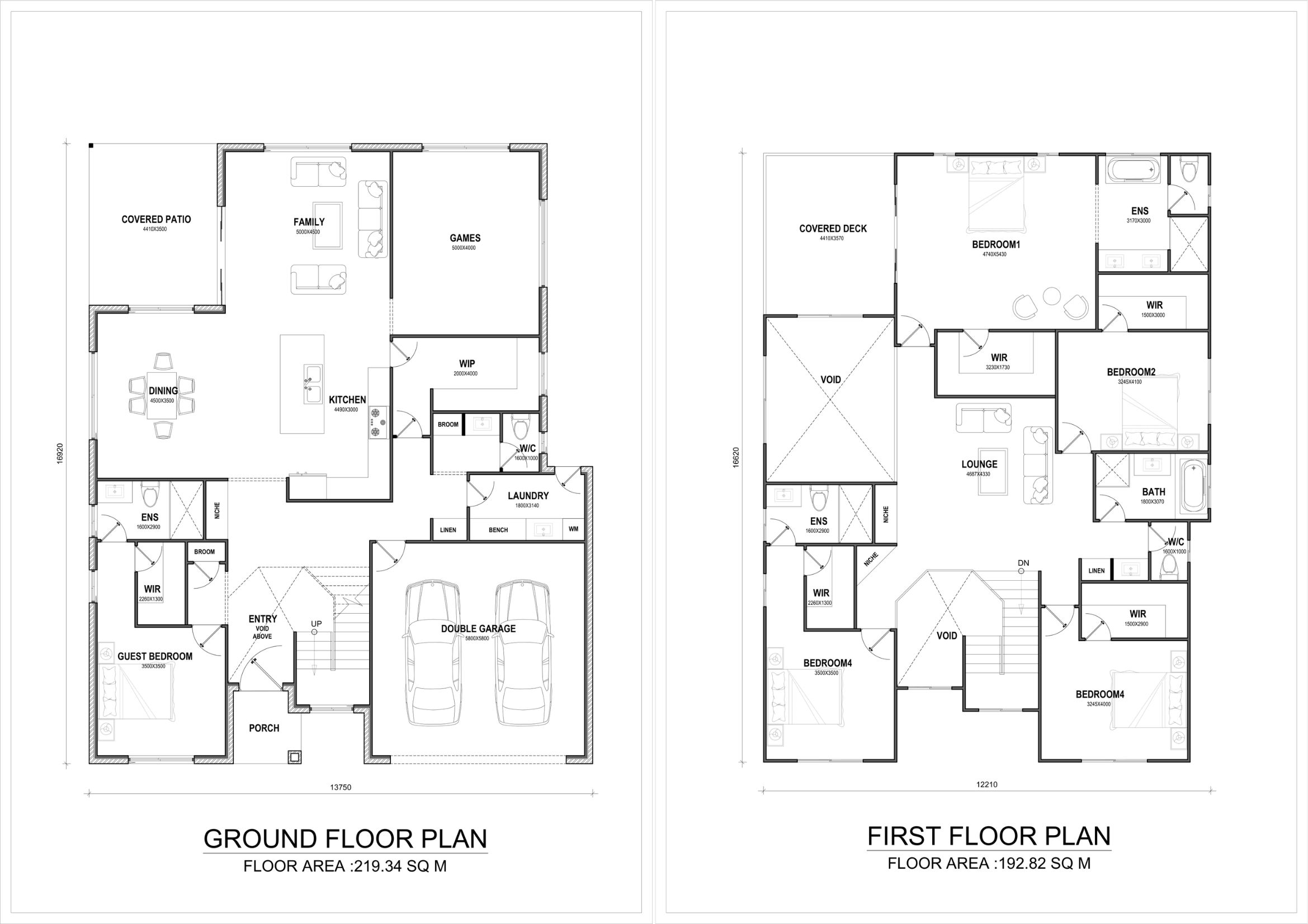 The Dusk floor plan