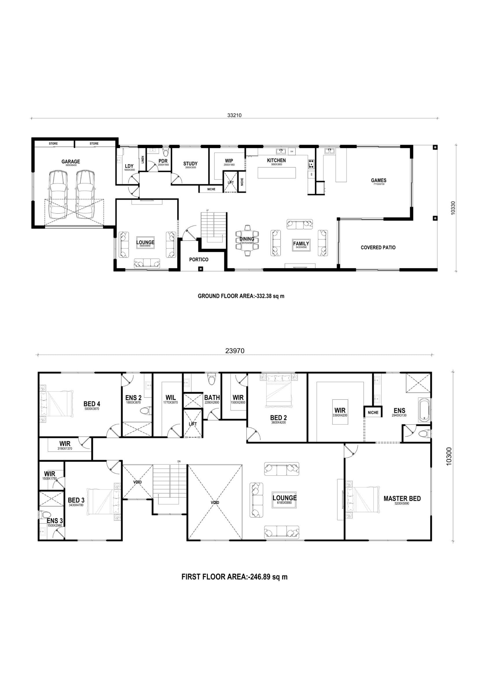 The Pinnacle floor plan