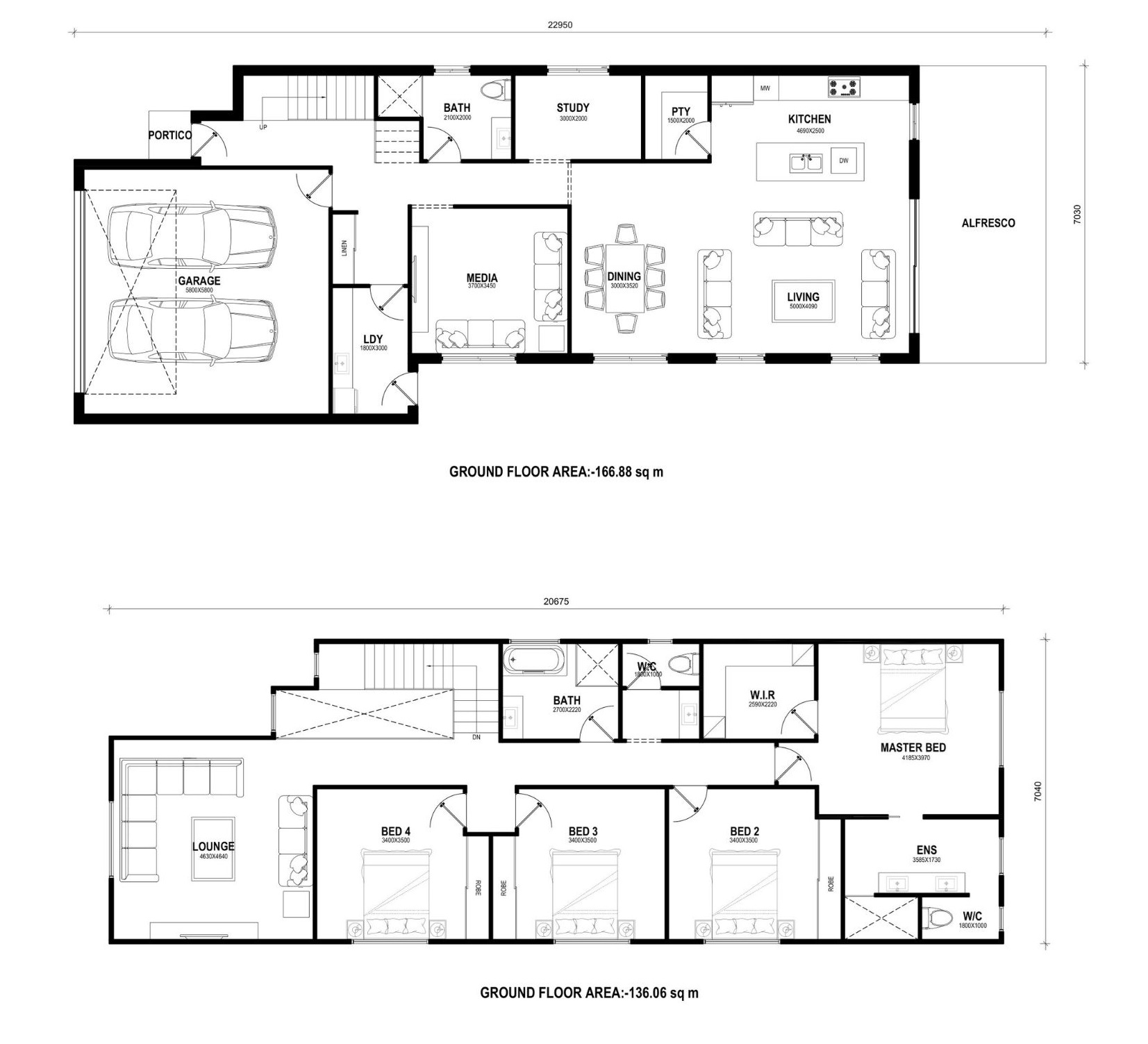 The Crestview floor plan